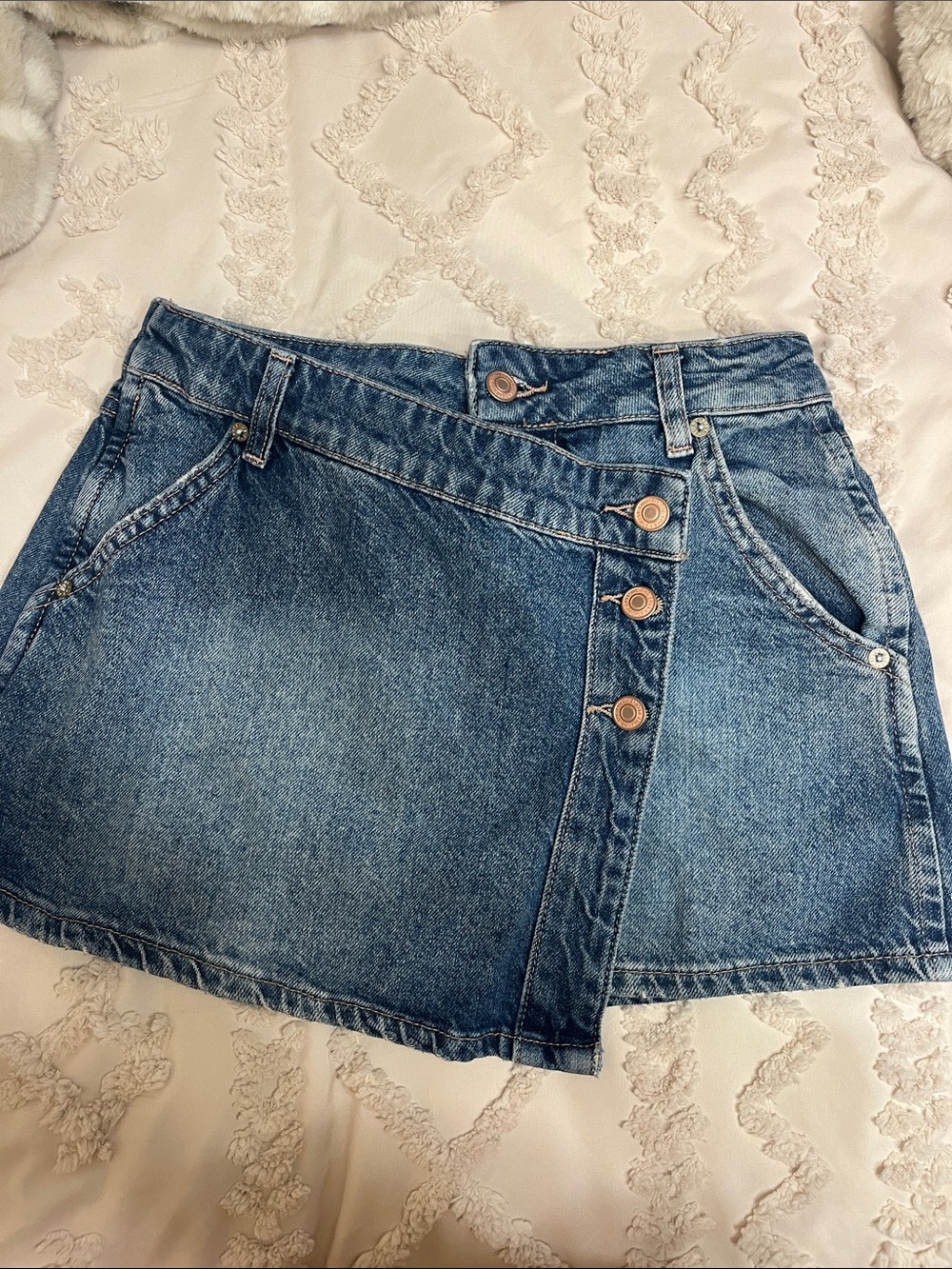 We The Free Denim Skirt